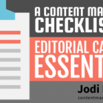 A Content Marketer’s Checklist: Editorial Calendar Essentials