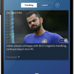 Introducing the First Personalized News Player in the World: NewsDistill