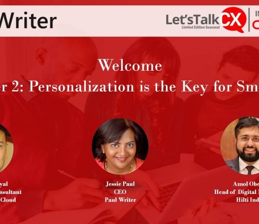 Webinar Report: Personalization is the key for Smart CX