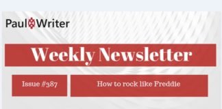 Weekly Newsletter: How to rock like Freddie