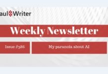 18th October 2018 | Issue #386 | My Paranoia About AI Weekly Newsletter: My paranoia about AI