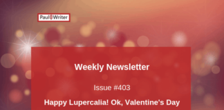 Happy Lupercalia! Ok, Valentine's Day