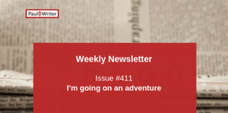 I’m going on an adventure