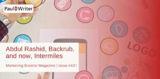 Abdul Rashid, Backrub, and now, Intermiles