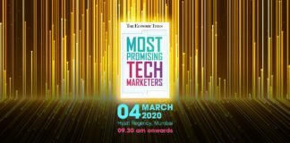 Tech Marketers Summit & Awards on 4 th March 2020 in Mumbai.