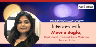 Meenu Bagla, Head Global Brand and Digital Marketing, Tech Mahindra