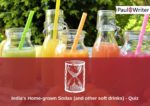 India's Home-grown Sodas (and other soft drinks) - Quiz