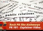Rock PR like Aishwarya + PR 101 virtual class Rock PR like Aishwarya + PR 101 virtual class