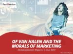 Of Van Halen and the Morals of Marketing Morals of Marketing