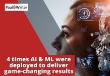 4 times AI & ML were deployed to deliver game-changing results