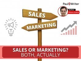 Sales OR Marketing? Both, actually Sales OR Marketing Both, actually