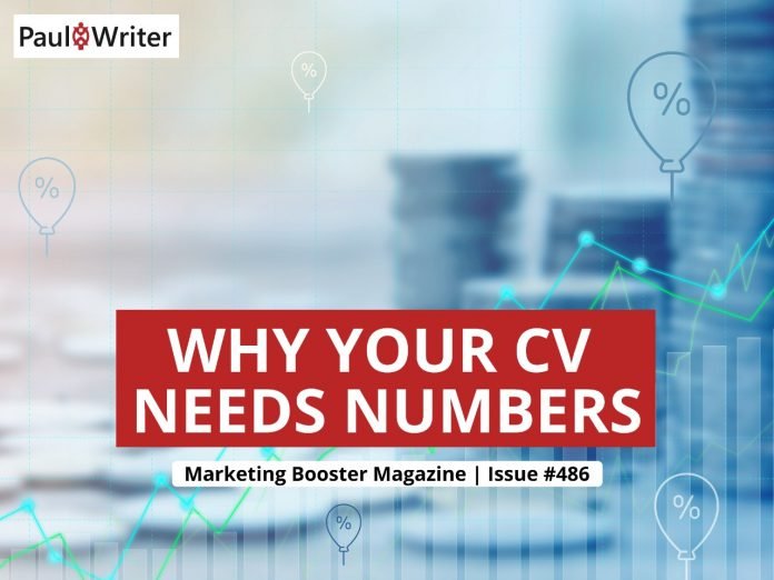 Why Your CV Needs Numbers