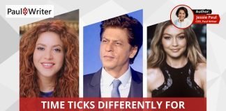 Time ticks differently for Shakira, SRK and Gigi