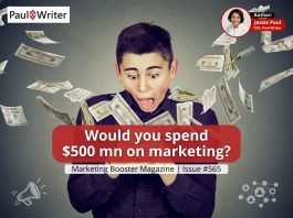 Marketing budget: Is $500 million ok? The Power of Human Connection in a Digital Age: Embracing Serendipity