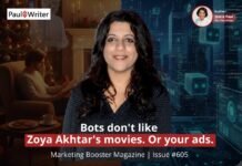 Bots don’t like Zoya Akhtar’s movies. Or your ads.