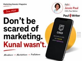 Marketing gets CRED out of the red.