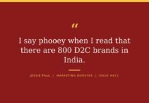 800 D2C Brands. Phooey! Fake Numbers.